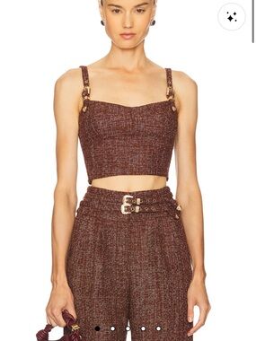 x REVOLVE Blythe Top in Cocoa
Amanda Uprichard XS Like New